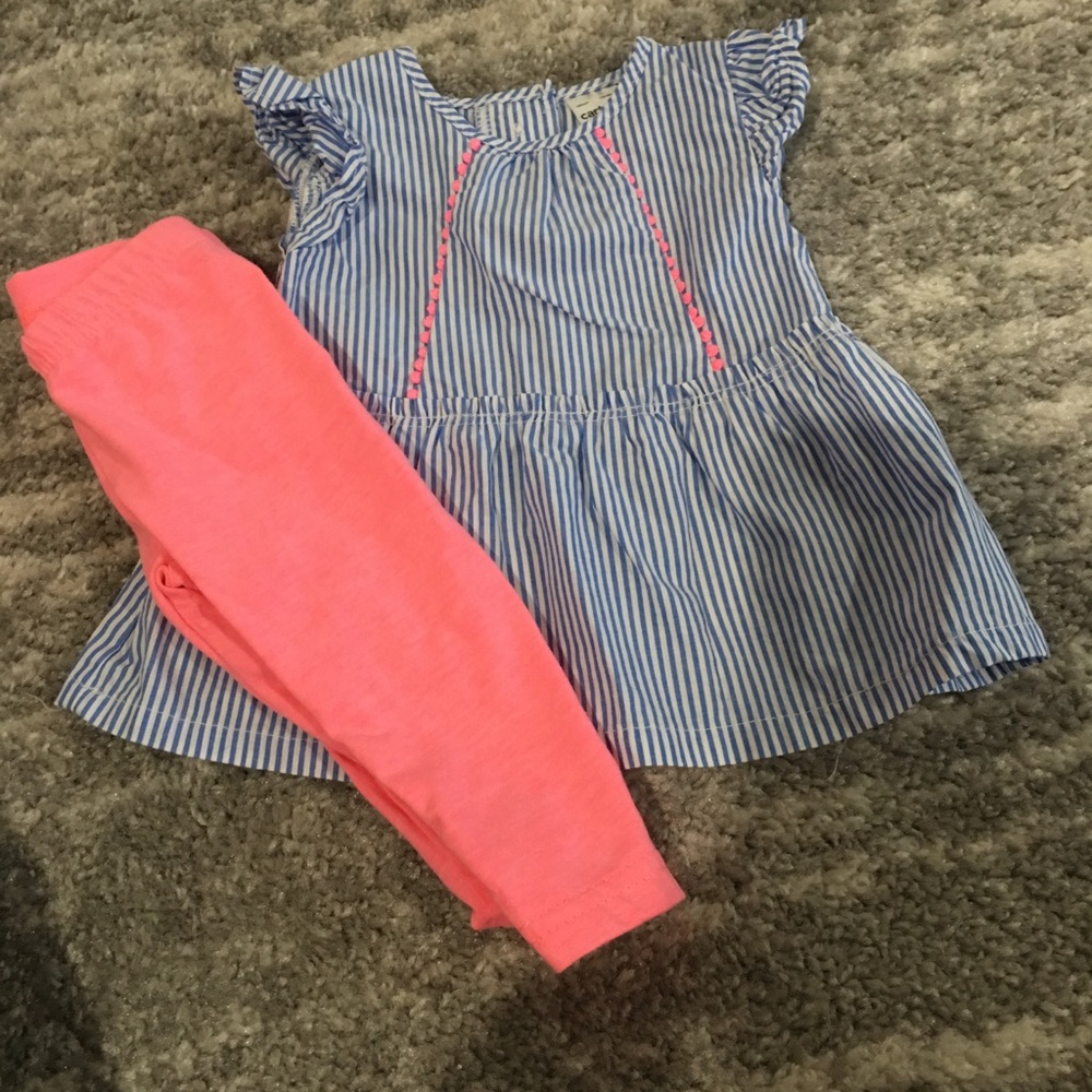 Carter’s Tunic Top with matching leggings
